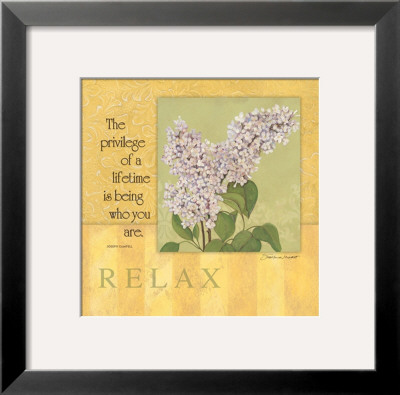 Relax, Lilac by Stephanie Marrott Pricing Limited Edition Print image