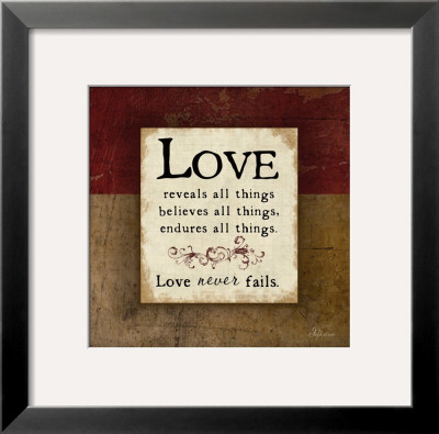 Love Never Fails by Jennifer Pugh Pricing Limited Edition Print image