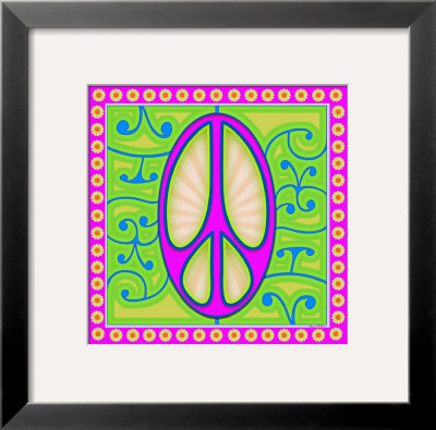 Peace Sign (Purple) by Kem Mcnair Pricing Limited Edition Print image