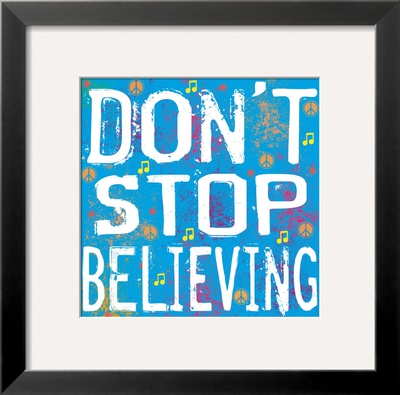 Don't Stop Believing by Louise Carey Pricing Limited Edition Print image