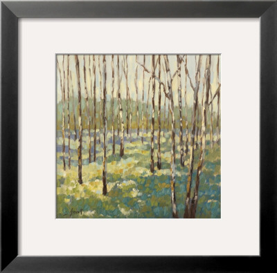 Trees In Blue Green by Libby Smart Pricing Limited Edition Print image