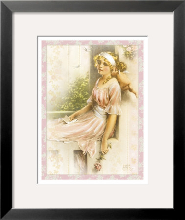 Love's Message by Bessie Pease Gutmann Pricing Limited Edition Print image