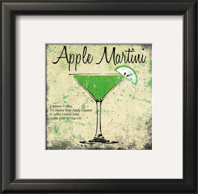 Apple Martini by Louise Carey Pricing Limited Edition Print image