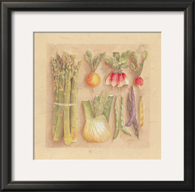 Vegetables I, Asparagus by Laurence David Pricing Limited Edition Print image