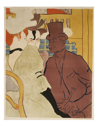 The Englishman At The Moulin Rouge, 1892 by Henri De Toulouse-Lautrec Pricing Limited Edition Print image