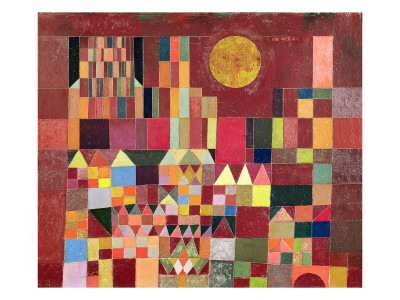 Castle And Sun, 1928 by Paul Klee Pricing Limited Edition Print image