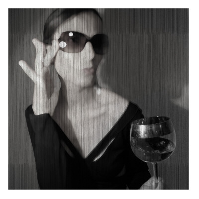 Loren With Wine by Naxart Pricing Limited Edition Print image