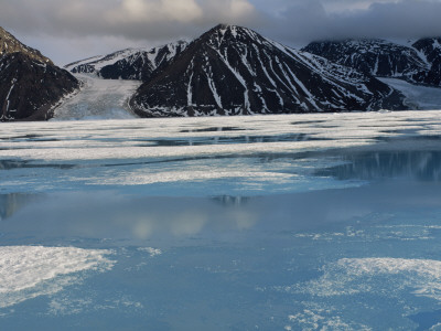 High Arctic Landscape In Spring, -40 Degrees C, Bylot Is, Baffin Is, North West Territories, Canada by Staffan Widstrand Pricing Limited Edition Print image