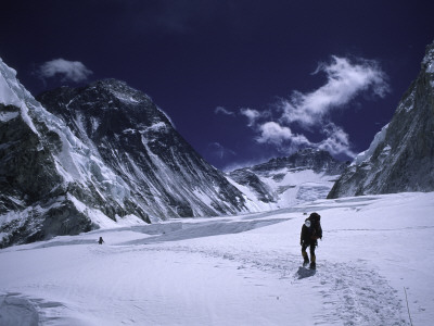 The Cold Trek Through The Western Comb, Nepal by Michael Brown Pricing Limited Edition Print image