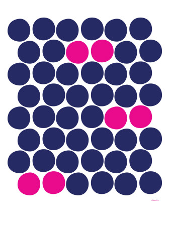Pink Dots by Avalisa Pricing Limited Edition Print image