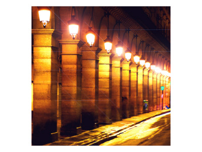 Street Night, Paris by Tosh Pricing Limited Edition Print image