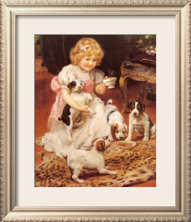 Tea-Time by Arthur John Elsley Pricing Limited Edition Print image