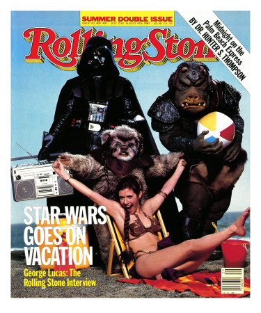 Cast Of Return Of The Jedi, Rolling Stone No. 400/401, July 1983 by Aaron Rapoport Pricing Limited Edition Print image