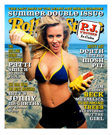 Jenny Mccarthy, Rolling Stone No. 738/739, July 1996 by Mark Seliger Pricing Limited Edition Print image