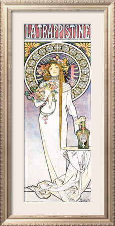 Mucha Nouveau La Trappistine Poster by Alphonse Mucha Pricing Limited Edition Print image