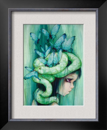 The Purple Tear Girl by Camilla D'errico Pricing Limited Edition Print image