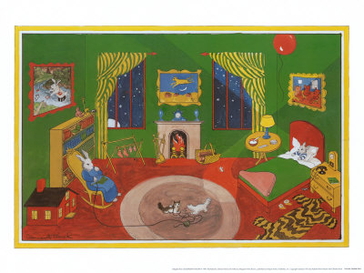 Goodnight Moon by Clement Hurd Pricing Limited Edition Print image