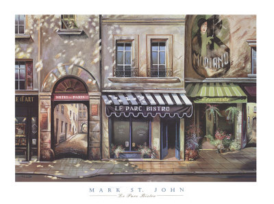 Parc Bistro by Mark St. John Pricing Limited Edition Print image