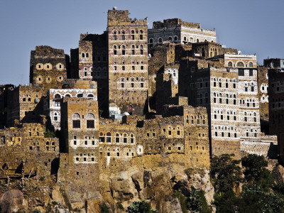 Fortified Town Of Al Hajarrah by John Pennock Pricing Limited Edition Print image