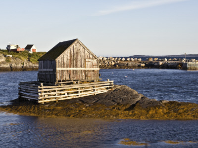 Fishing Village Scene With Fishing Shacks, Lunenburg County by Mark Hemmings Pricing Limited Edition Print image