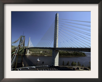 Penobscot Narrows Observatory, Prospect, Maine by Robert F. Bukaty Pricing Limited Edition Print image