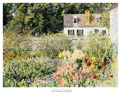 Late Summer Garden by David Coolidge Pricing Limited Edition Print image