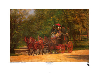 Fairman Rogers Four In Hand by Thomas Cowperthwait Eakins Pricing Limited Edition Print image