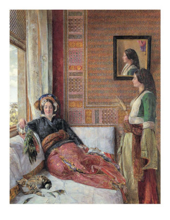 Hareem Life, Constantinople by John Frederick Lewis Pricing Limited Edition Print image