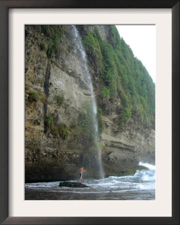 Secret Beach Near Portsmouth, Dominica by Jill Lawless Pricing Limited Edition Print image
