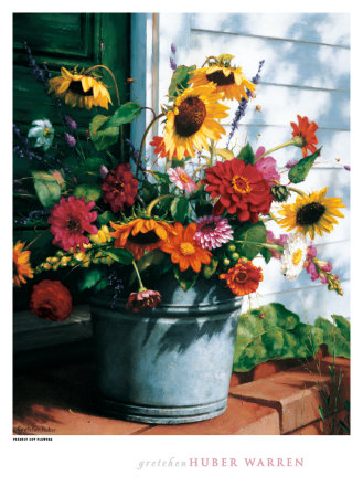 Freshly Cut Flowers by Gretchen Huber Warren Pricing Limited Edition Print image
