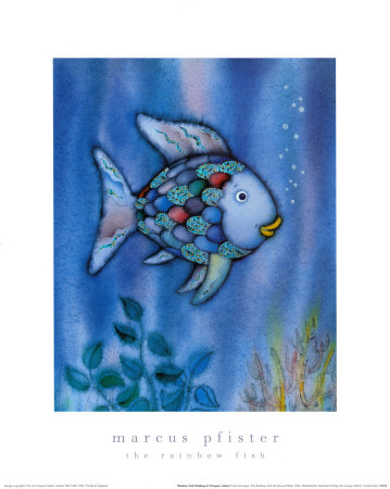 The Rainbow Fish by Marcus Pfister Pricing Limited Edition Print image