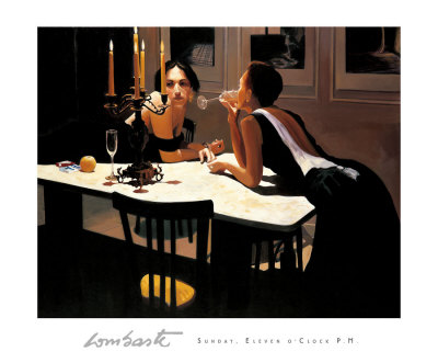 Sunday, Eleven P.M. by Ramon Lombarte Pricing Limited Edition Print image