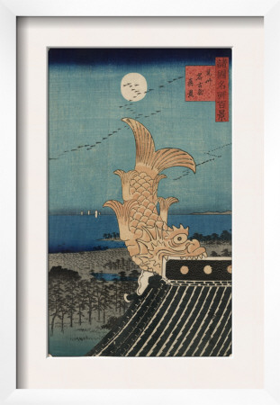 Ornamental Roof by Ando Hiroshige Pricing Limited Edition Print image