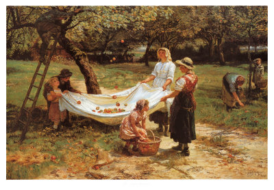 Apple Gatherers by Frederick Morgan Pricing Limited Edition Print image
