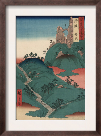 Tsuri-Gane (Hanging Bell), Slope, Tanba by Ando Hiroshige Pricing Limited Edition Print image