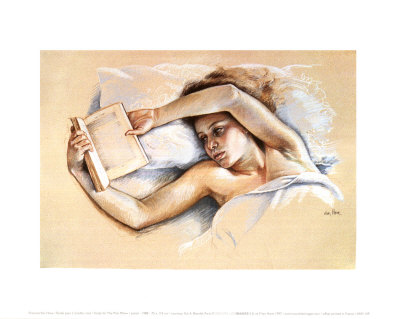 Study For The Pink Pillow by Francine Van Hove Pricing Limited Edition Print image