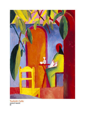 Turkish Cafe by Auguste Macke Pricing Limited Edition Print image
