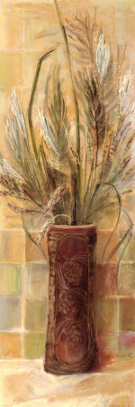 Red Pine Vase by Carol Rowan Pricing Limited Edition Print image