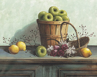 Green Apples And Lemons by T. C. Chiu Pricing Limited Edition Print image