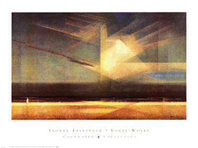 Vogel Wolke by Lyonel Feininger Pricing Limited Edition Print image
