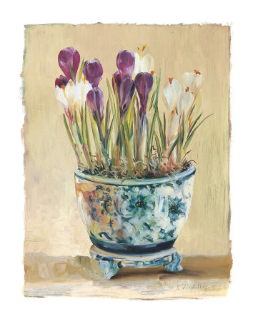 Potted Crocus by Marilyn Hageman Pricing Limited Edition Print image