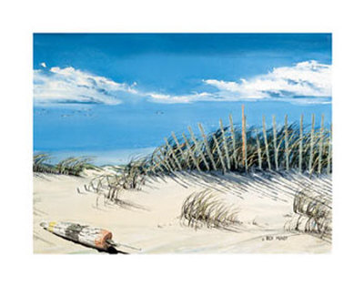 Beach With A View I by Rick Mundy Pricing Limited Edition Print image