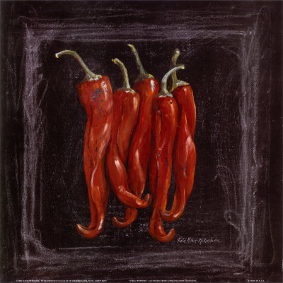Chili Peppers by Kate Mcrostie Pricing Limited Edition Print image