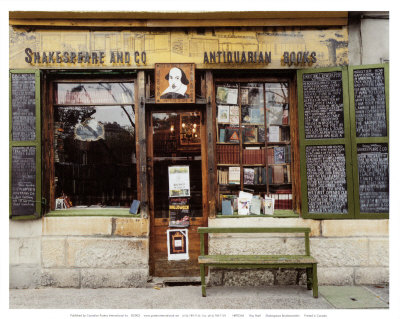 Shakespeare Bookstore by Ray Hartl Pricing Limited Edition Print image