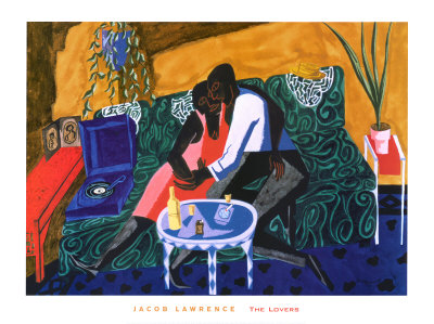 The Lovers, 1946 by Jacob Lawrence Pricing Limited Edition Print image