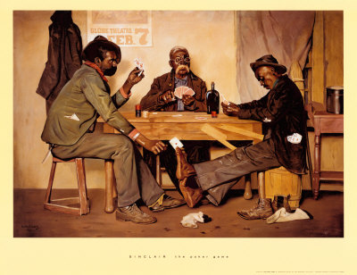 Poker Game by Irving Sinclair Pricing Limited Edition Print image