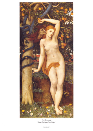 Eve Tempted by John Roddam Spencer Stanhope Pricing Limited Edition Print image