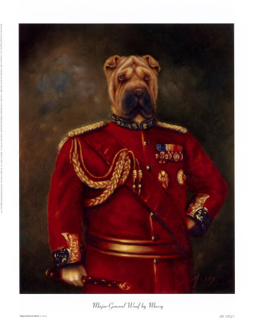 Major-General Woof by Massy Pricing Limited Edition Print image