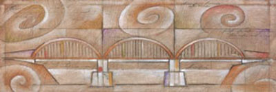 Modern Bridge Ii by Craig Alan Pricing Limited Edition Print image