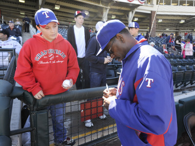 Kansas City Royals V Texas Rangers, Surpise, Az - February 27: Ron Washington by Rob Tringali Pricing Limited Edition Print image